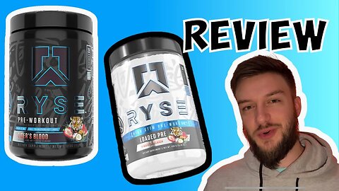 RYSE Loaded Pre Workout Tigers Blood review