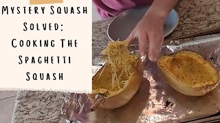 Cooking Spaghetti Squash