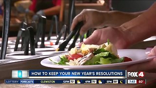 Tips to keeping up with your new year's resolutions