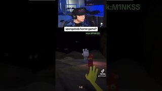 Spongebob Horrror!? #trending #memes #funnyclips #horrorgaming #spongebobmemes #horrorshorts #wtf