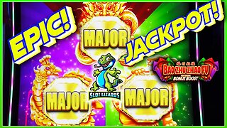 I CONQUERED A MASSIVE MAJOR JACKPOT WIN! Bao Zhu Zhao Fu Blue Festival Slot