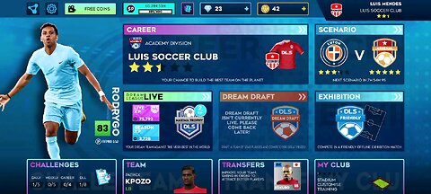 Luis soccer club/ dream league live