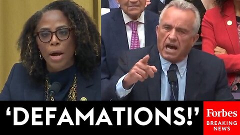 BREAKING NEWS: Robert F. Kennedy Jr. Explodes At Stacey Plaskett, Accuses Her Of 'Defamation'