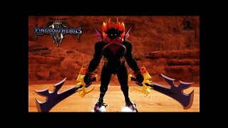 Kingdom Hearts 3 - Dark Inferno Boss Fight