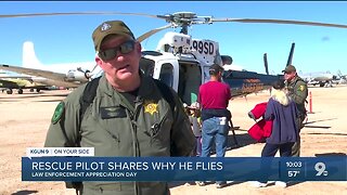 Rescue pilot shares why he flies