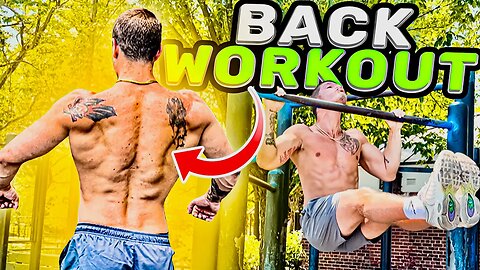 Building A BIGGER BACK With Calisthenics | Full PULL Workout For MUSCLE MASS