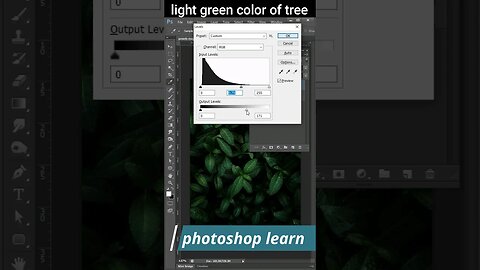 light green tree 🎄 colour -short photoshop tutorial #photoshop #shorts #youtube