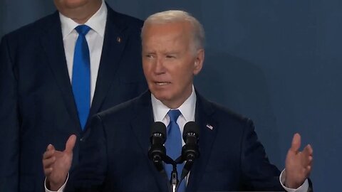 Joe Biden introduced Vlodymyr Zelenskyy as President Putin.