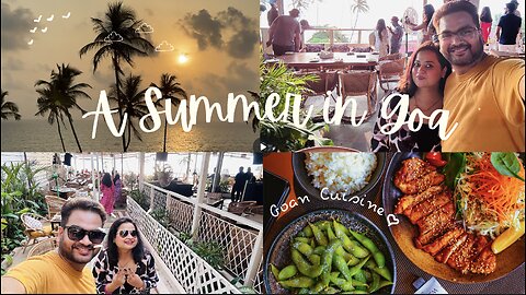 "Goa Day 1: Hidden Gems at Vagator Beach & Top Restaurants Unveiled!" | Shipra Tripathi |#ExploreGoa