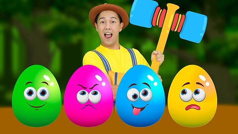 Surprise Eggs Kids Songs _ Nursery Rhymes