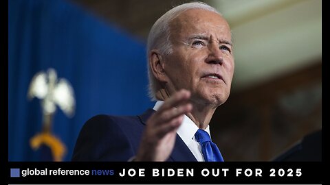 BREAKING NEWS: Joe Biden ends reelection campaign