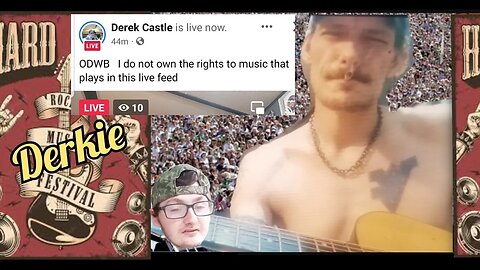 Derek Derkie Castle Facebook Live 7/21/23 I'm not going to no Seattle.#derkieverse #sbaw #bcmce