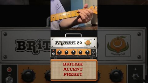 Spark Mini Amp British Accent Preset By Gene Petty #Shorts