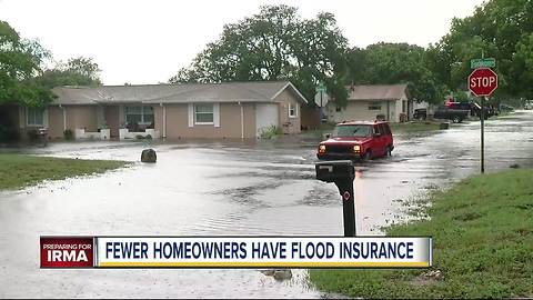 Most Florida flood zone property not insured