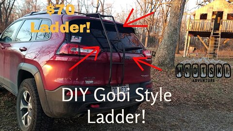 DIY Gobi Style Ladder for Jeep Cherokee KL