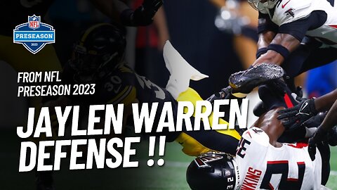 Jaylen Warren Runs by the Bills Defense! | NFL