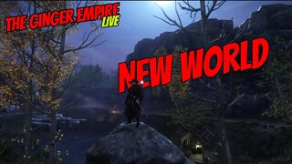🔴New World LIVE!!! Grinding to 60 Part 3!🔴