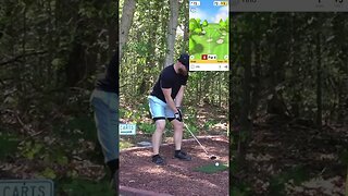 Quogue Field Club - Hole 8 #Shorts #Golf #GarminR10 #R10 #Golfing #Golfer #SimGolf #YoutubeShorts