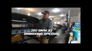 Copart 2012 BMW X3 Rebuild - Unboxing Day