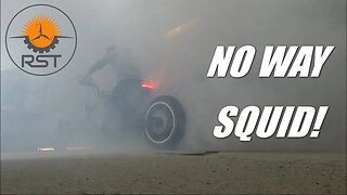 ELECTRIC CYBER TRIKE BURNOUT!