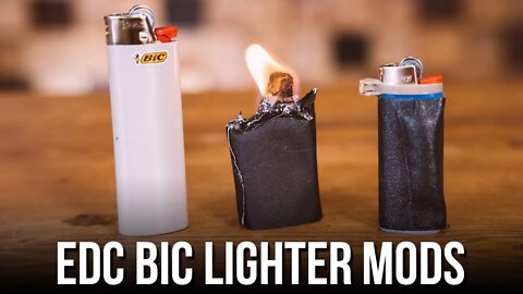 Bic Lighter Mods - Upgrade Your EDC In Seconds!