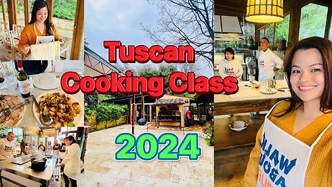 COOKING CLASS at a TUSCAN FARMHOUSE| 🇮🇹TUSCANY, ITALY March 2024