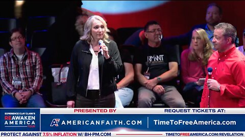 Stacy & David Whited with the Flyover Conservatives | ReAwaken America Tour San Diego