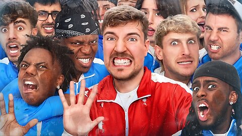 50 YouTubers Fight For $1,000,000 | Mr Beast