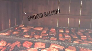 Smoking Salmon