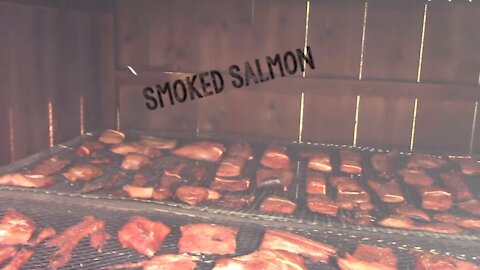 Smoking Salmon