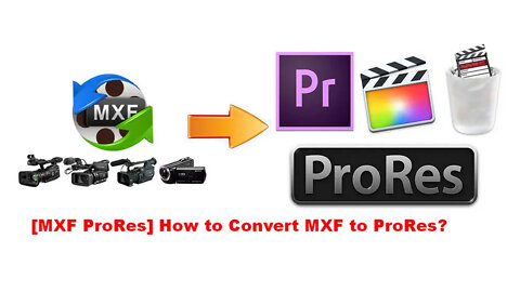 [MXF ProRes] How to Convert MXF to ProRes Handily and Efficiently?