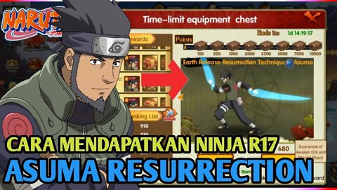 Legendary Heroes Revolution ; Cara Dapetin Ninja R17 Asuma Resurrection Time Limited Ninja Dsember