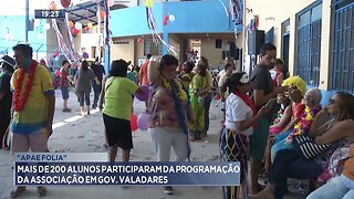 APAE Folia: Mais de 200 Alunos Participaram da Programação da Associação em Gov. Valadares.