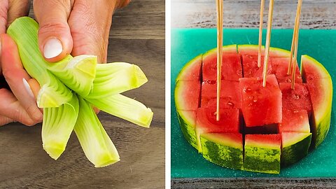 Simple Tips & Tricks For Peeling And Cutting Vegetables And Fruits| U.S. NEWS ✅