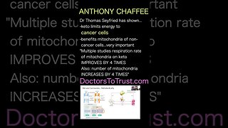 DR ANTHONY CHAFFEE. mitochondria on keto IMPROVES BY 4 TIMES