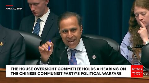 Raja Krishnamoorthi proposes Bipartisan Biosecure Act To protect American Taxpayers From the CCP