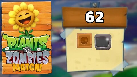Plants vs Zombies Match Level 62 - New Game 2023 [Beta]