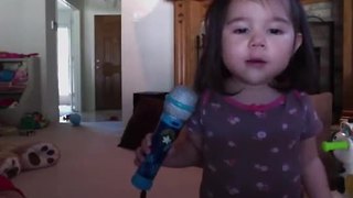 2-year-old singing Céline Dion is karaoke champion!