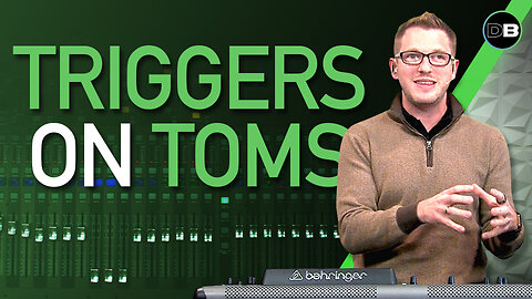 Using Triggers on Toms with the Behringer X32