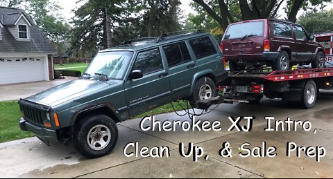 Jeep Cherokee XJ Intro, Clean Up, & Sale Prep