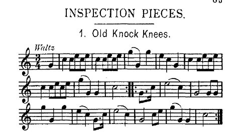 Bugle Calls on Trumpet [Army Trumpet] - INSPECTION PIECES {Old Knock Knees}