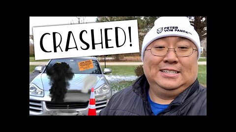 I CRASHED MY PORSCHE CAYENNE!