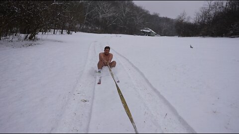 Extreme Drunk Snow Skiing!!! January 27, 2023