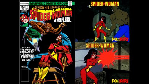 Spider-Woman (1970's Animated Series) Episode 10 - Dracula's Revenge