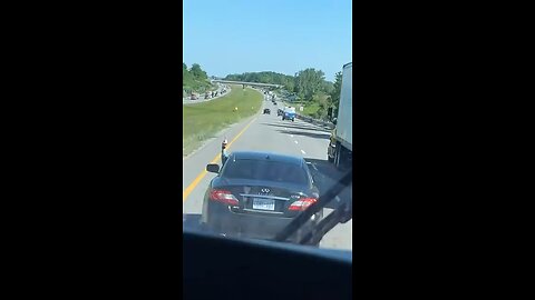 Road Rage On Highway