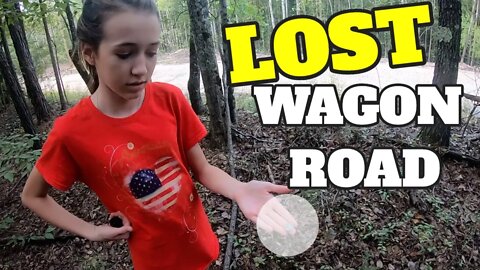 METAL DETECTING A FORGOTTEN WAGON ROAD turns up relics and silver coin! (metal detector finds 2020)