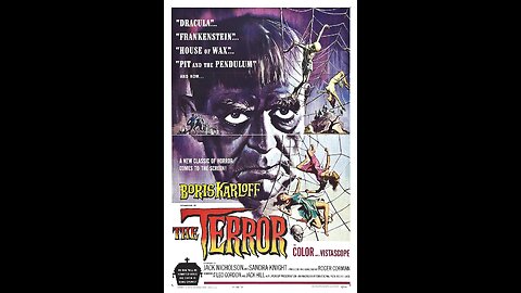 The Terror 1963 Horror Indie film Jack Nicholson