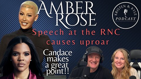 AMBER ROSE RNC SPEECH//CANDACE OWENS MAKES A GOOD POINT