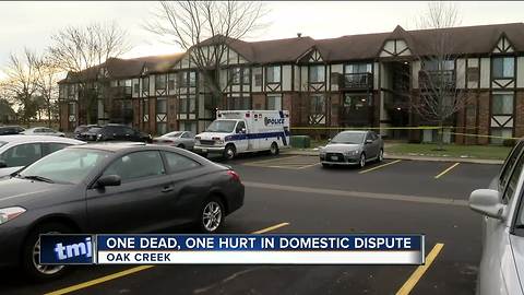 Domestic disturbance at Oak Creek apartment complex leaves 1 dead, 1 injured