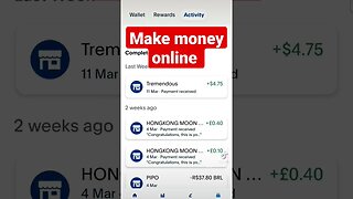 Make money online #moneyfromhome #moneyfast #instantpaytmcash #instantpaypal